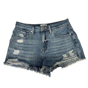 Insane Oene distressed denim shorts SIZE SMALL